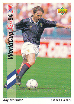 Ally McCoist Scotland Upper Deck World Cup 1994 Preview Eng/Ger #59